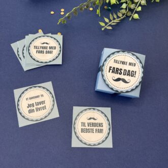 En gaveæske til Fars Dag - Lou Noire - Hjemmelavet gave til Fars Dag