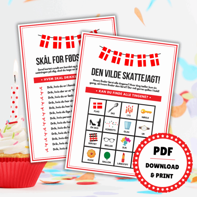 Skattejagt - 8 sjove spil til fødselsdag - Lou Noire Skattejagt - 8 sjove spil til fødselsdag - Lou Noire