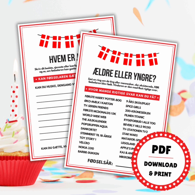 Spil og festlege - 8 sjove spil til fødselsdag - Lou Noire Spil og festlege - 8 sjove spil til fødselsdag - Lou Noire