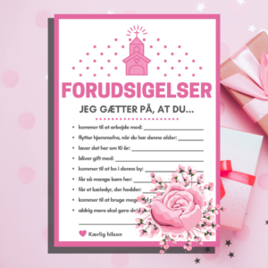 8 sjove spil og lege til konfirmation - pink - Lou Noire - Forudsigelser