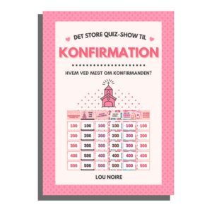 Det Store Quiz-Show til Konfirmation - Lou Noire - cover 2