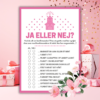 Lou Noire - 8 sjove spil og lege til konfirmation - pink - Underholdning