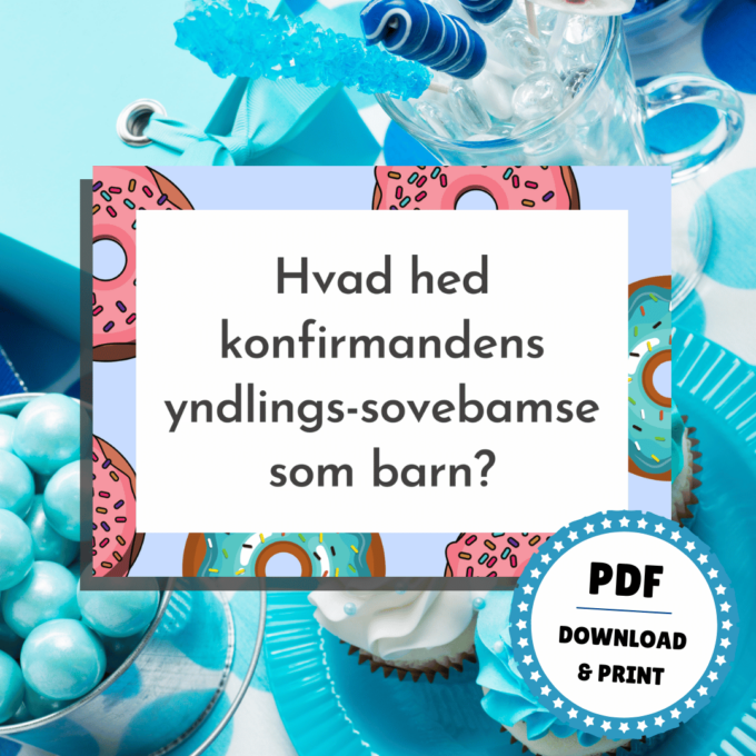 Lou Noire - Det Store Quiz-Show til Konfirmation - Bamse