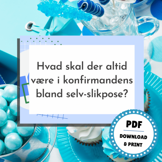 Lou Noire - Det Store Quiz-Show til Konfirmation - Bland selv-slik