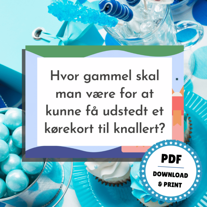 Lou Noire - Det Store Quiz-Show til Konfirmation - Knallert