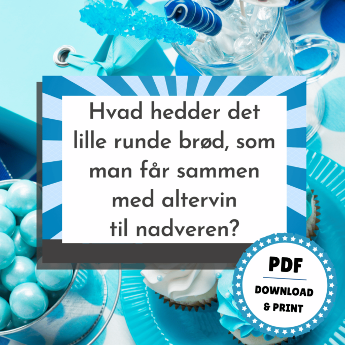 Lou Noire - Det Store Quiz-Show til Konfirmation - Nadver