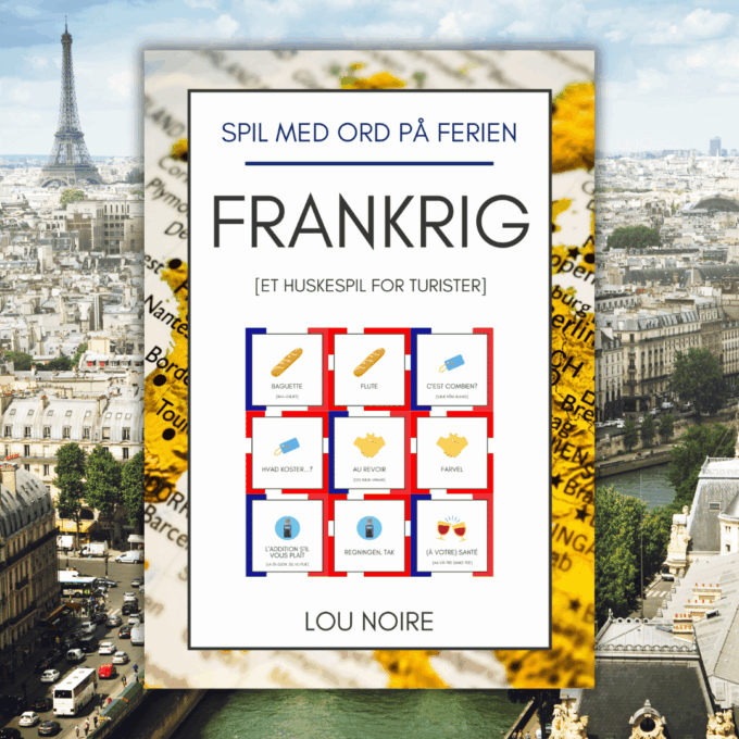 Spil med ord på ferien - Frankrig - Lou Noire - Cover