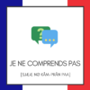 Spil med ord på ferien - Frankrig - Lou Noire - Je ne omprends pas