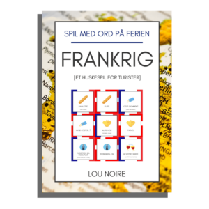 Spil med ord på ferien - Frankrig - Lou Noire - cover