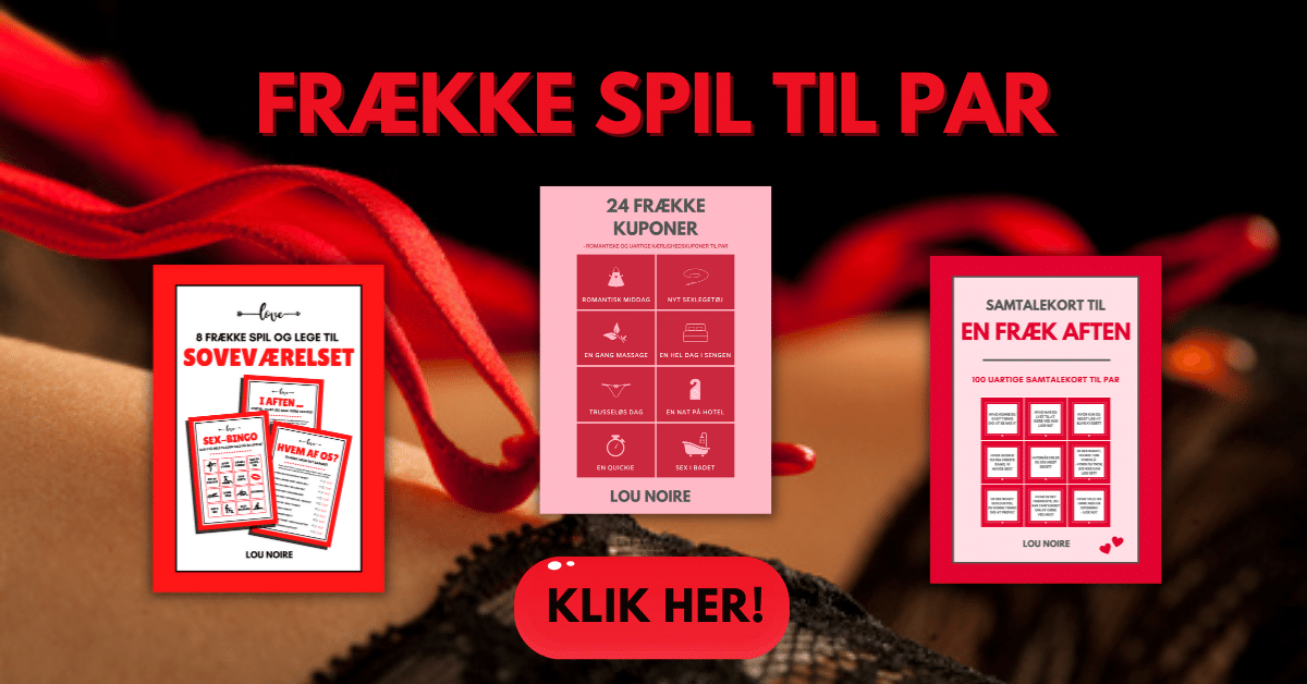 Frække spil til par - Banner - Lou Noire