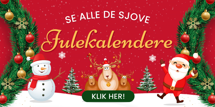 Julekalendere - Banner - Lou Noire