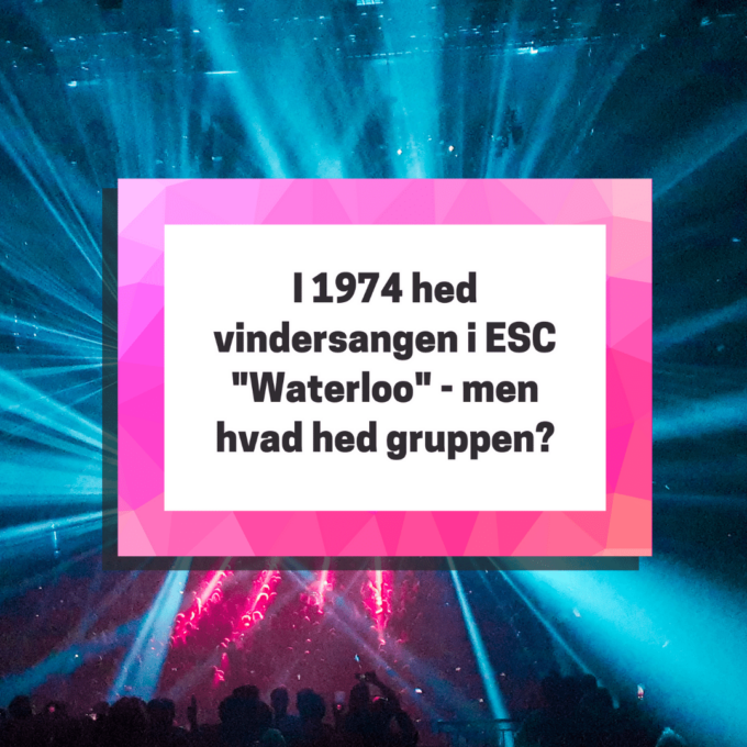 Den Store Quiz om Melodi Grand Prix - Lou Noire - Waterloo