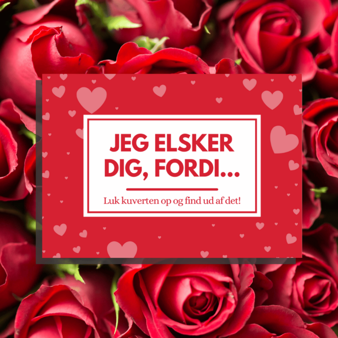 Lou Noire - 24 romantiske kærestebreve - Gave til kæreste