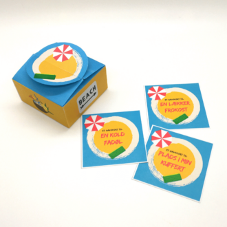 Lou Noire - En gaveæske til badeferien - Feriegave