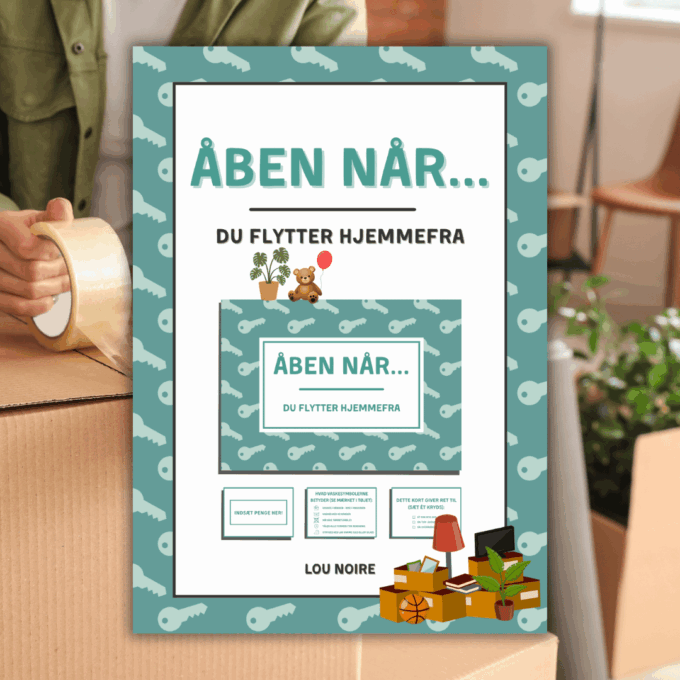 Cover - Åben når... - du flytter hjemmefra - Lou Noire Cover - Åben når... - du flytter hjemmefra - Lou Noire