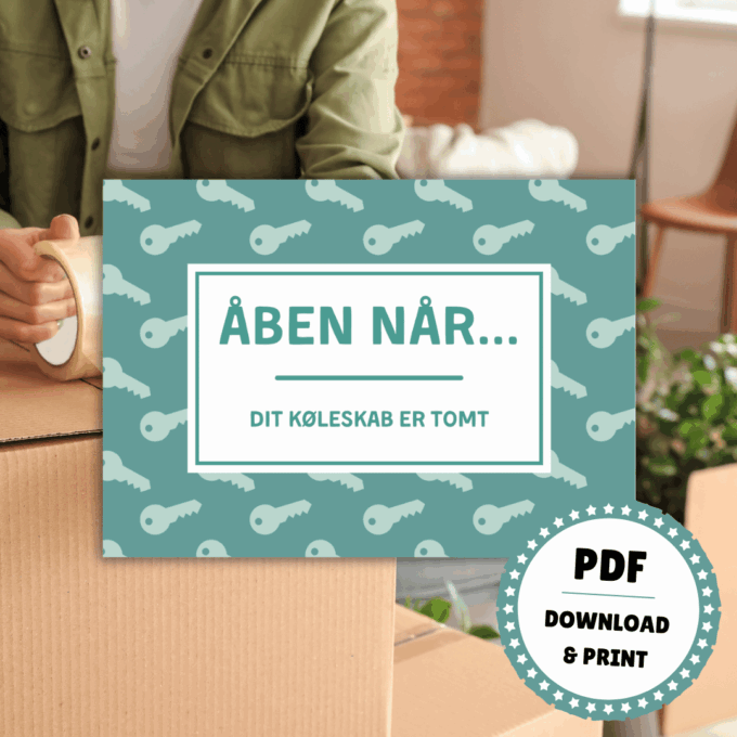 Gave - Åben når... - du flytter hjemmefra - Lou Noire Gave - Åben når... - du flytter hjemmefra - Lou Noire