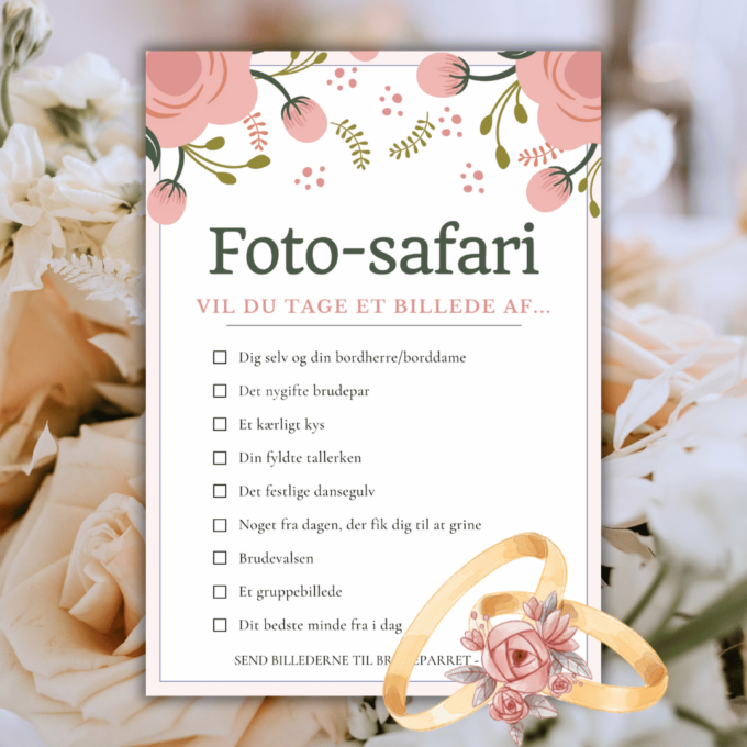 Underholdning til brylluppet - blomster - Lou Noire - Foto-safari