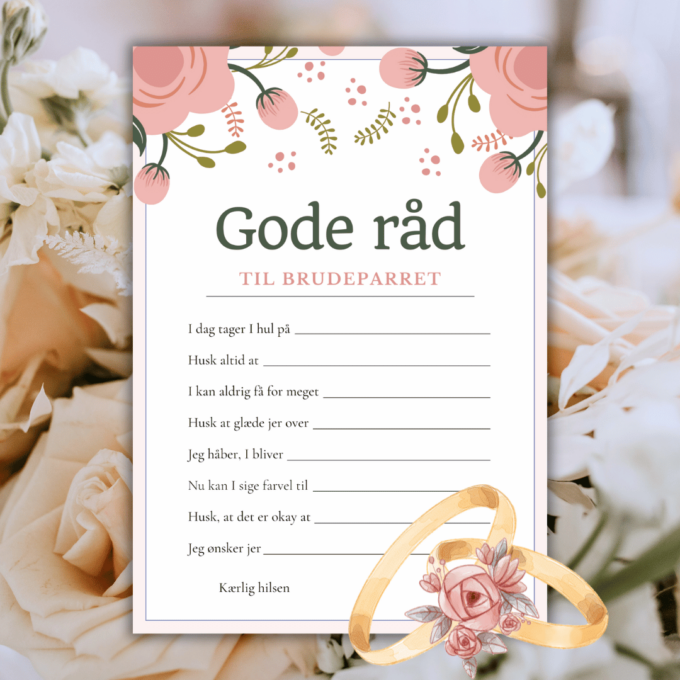 Underholdning til brylluppet - blomster - Lou Noire - Gode råd til brudeparret