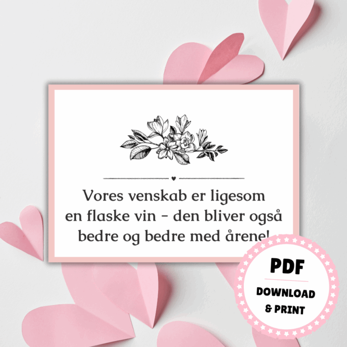 24 søde citater om venskab - Citat om venskab - Lou Noire