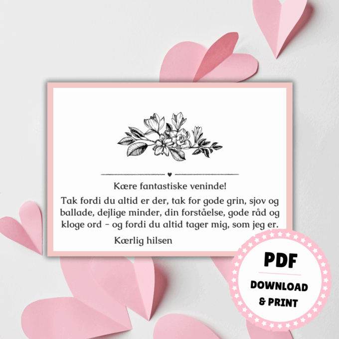 24 søde citater om venskab - Første brev - Lou Noire