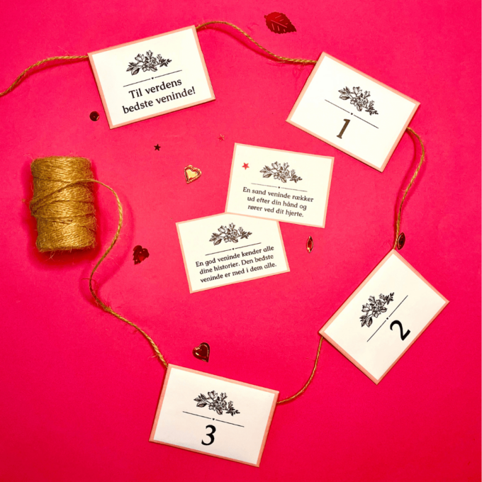 24 søde citater om venskab - Lou Noire - Julekalender til veninde