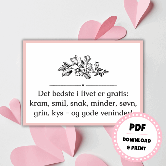 24 søde citater om venskab - Veninder - Lou Noire