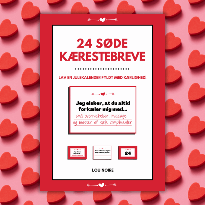 24 søde kærestebreve - Lou Noire - Cover