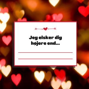 24 søde kærestebreve - Lou Noire - Jeg elsker dig højere end