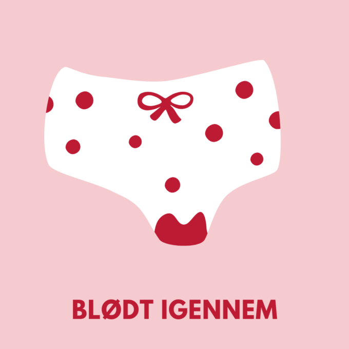 Menstruations-Memo - Lou Noire - blødt igennem