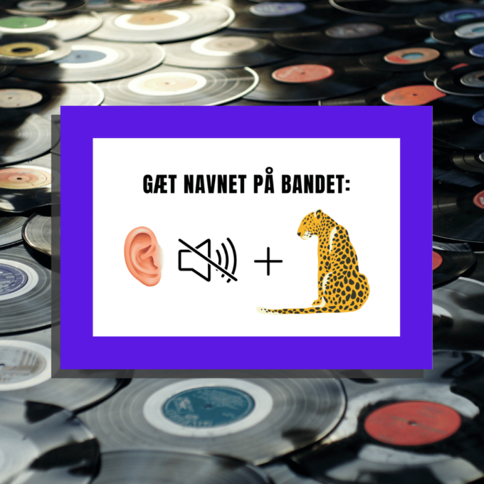 Musik-quiz - Lou Noire - Gætteleg Musik-quiz - Lou Noire - Gætteleg