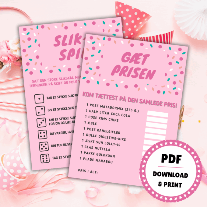 Pyjamasparty - 8 sjove spil og lege til pigefest - Lou Noire Pyjamasparty - 8 sjove spil og lege til pigefest - Lou Noire