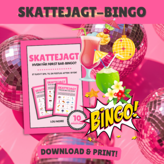 Lou Noire - Skattejagt - hvem får først bar-bingo - Barspil