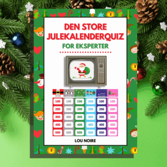 Den Store Julekalender-quiz - For eksperter - Cover - Lou Noire