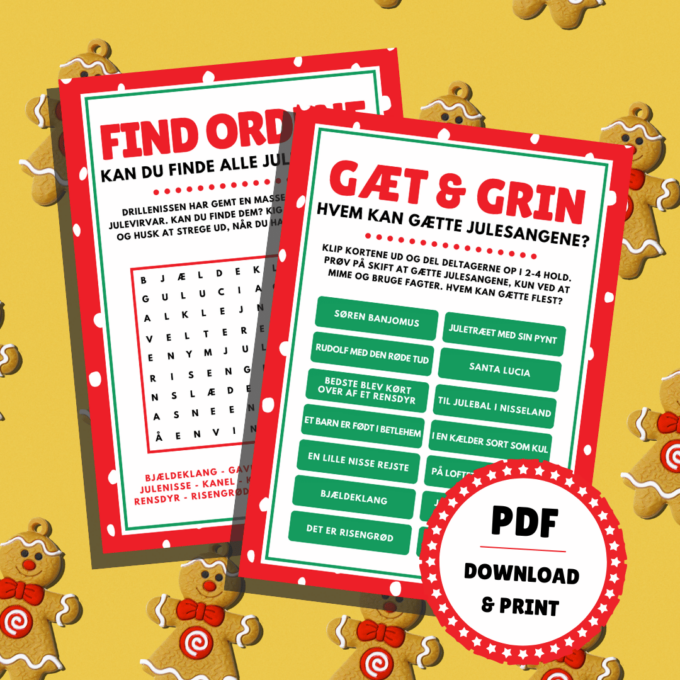 Den Store Julepakke - Lou Noire - Gæt og grimasser