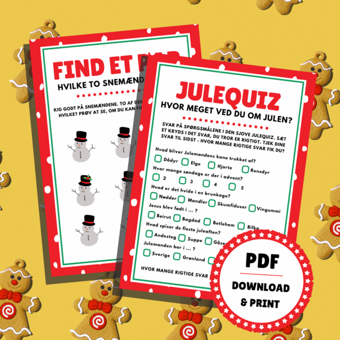 Den Store Julepakke - Lou Noire - Julequiz