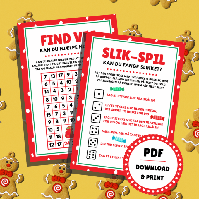 Den Store Julepakke - Lou Noire - Slik-spil