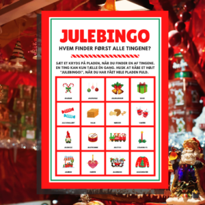 Julebingo i byen - Lou Noire - skattejagt for børn