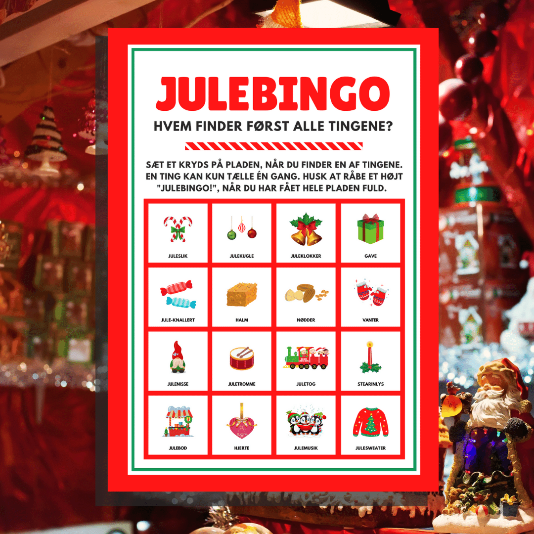 Julebingo byen - Lou Noire