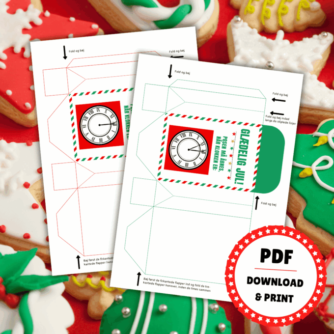 Juleposer - Nedtælling til juleaften - Julepynt - Lou Noire Juleposer - Nedtælling til juleaften - Julepynt - Lou Noire