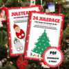 24 julespil - sjove juleopgaver for børn - Lou Noire - Julekalender