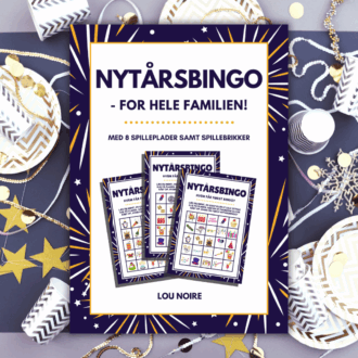 Cover - Nytårsbingo - for hele familien - Lou Noire