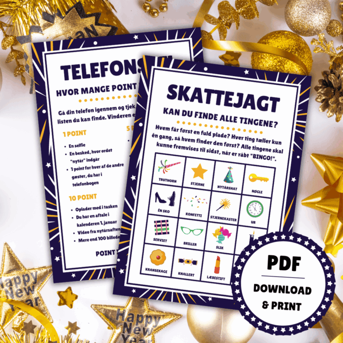 Den Store Nytårspakke - Lou Noire - Skattejagt Den Store Nytårspakke - Lou Noire - Skattejagt