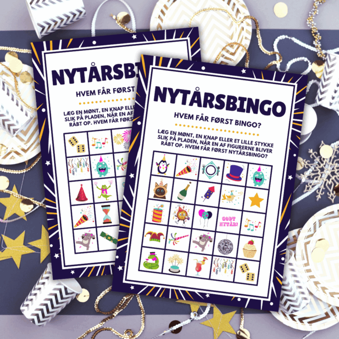 Underholdning til nytårsaften - Nytårsbingo - for hele familien - Lou Noire Underholdning til nytårsaften - Nytårsbingo - for hele familien - Lou Noire