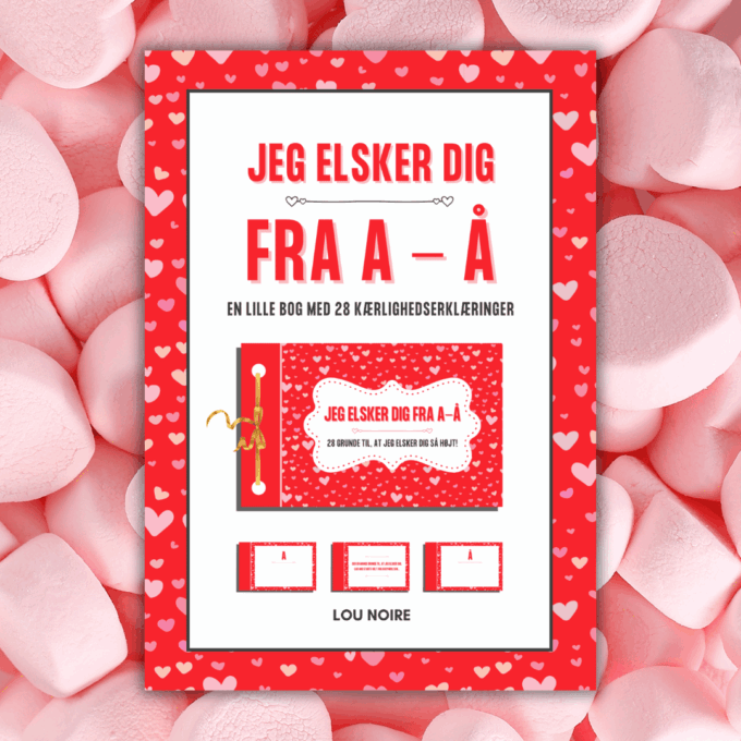 Cover - Jeg elsker dig fra A - Å Lou Noire