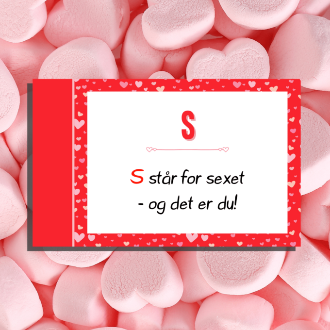 Jeg elsker dig fra A - Å - Lou Noire - Udfyld kortet