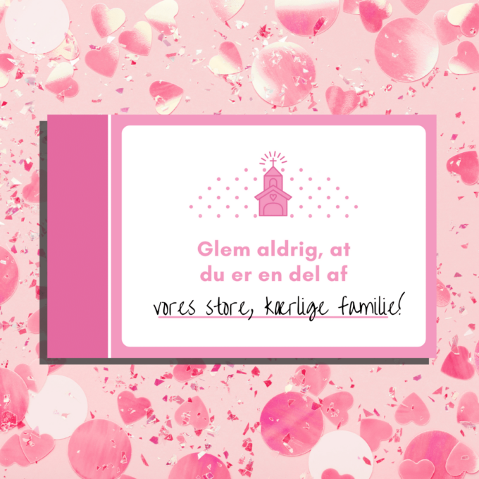 Livsråd til konfirmanden - pink - Lou Noire - Glem aldrig