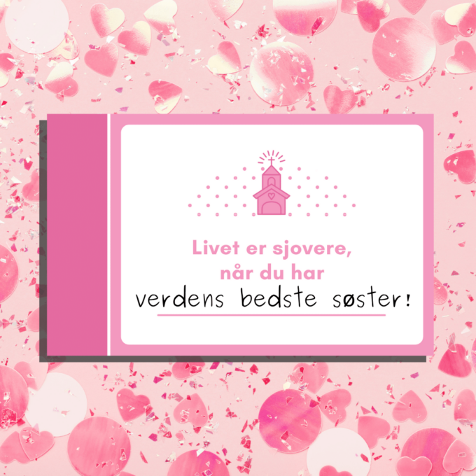 Livsråd til konfirmanden - pink - Lou Noire - Livet er sjovere