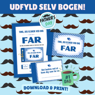 Fars Dags Gave - Ting, jeg elsker ved dig FAR - Lou Noire