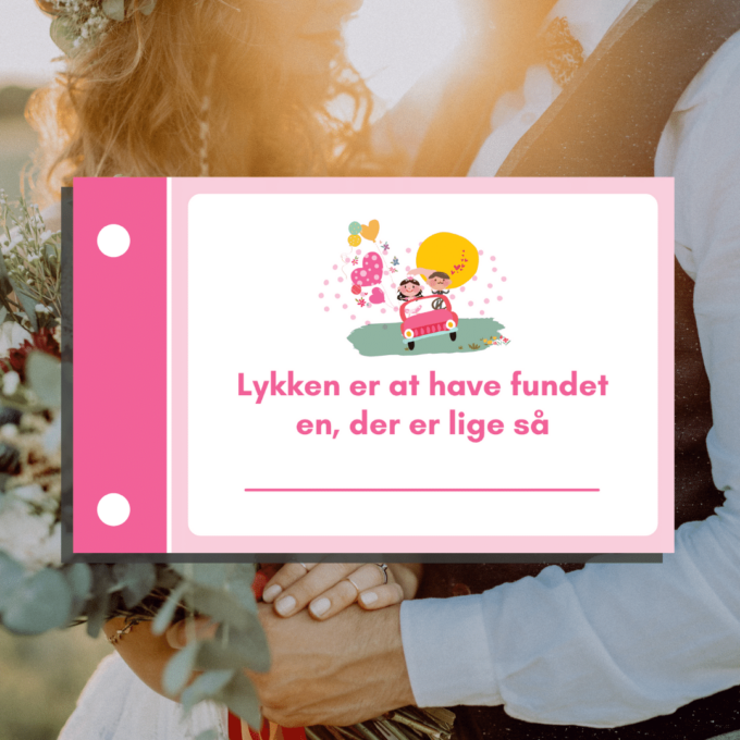 Gode råd til brudeparret - Lou Noire - Lykken er Gode råd til brudeparret - Lou Noire - Lykken er