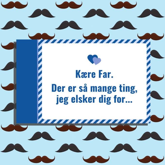 Ting, jeg elsker ved dig FAR - Lou Noire - Gaveide til Fars Dag Ting, jeg elsker ved dig FAR - Lou Noire - Gaveide til Fars Dag